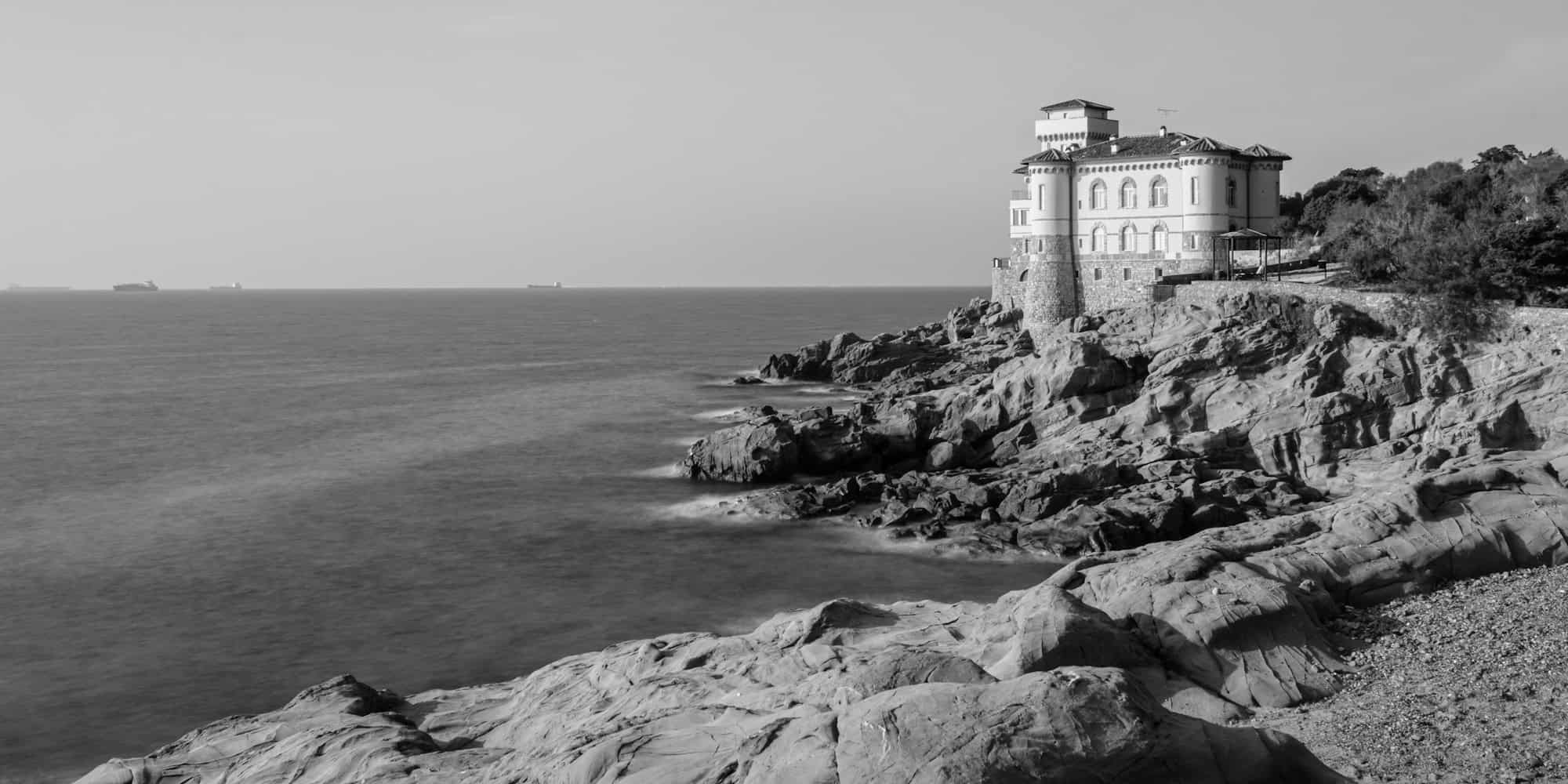 Castello del Boccale on the Tuscan coast near Livorno Tuscany