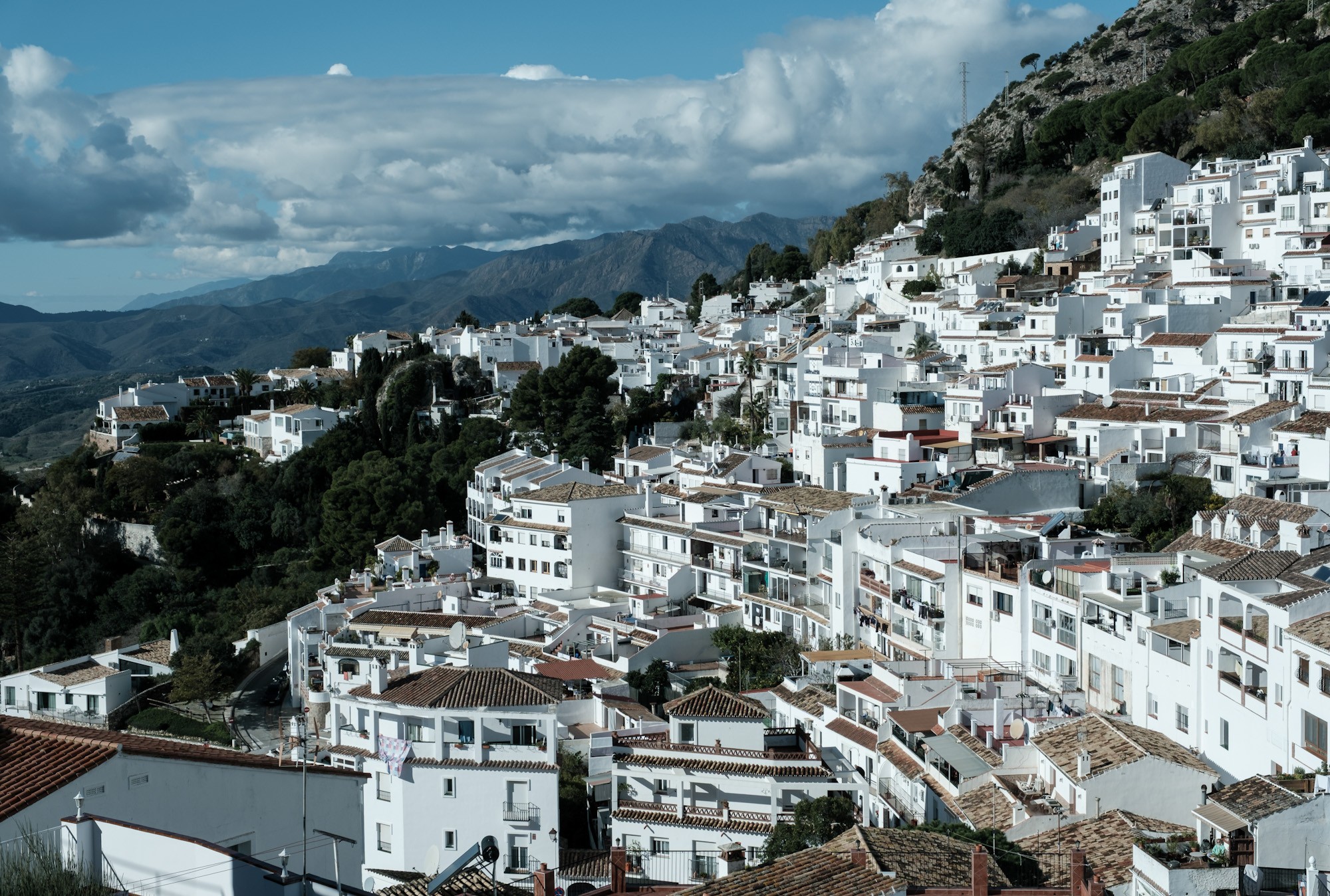 Relaxing afternoon in Mijas pueblo Andalusia