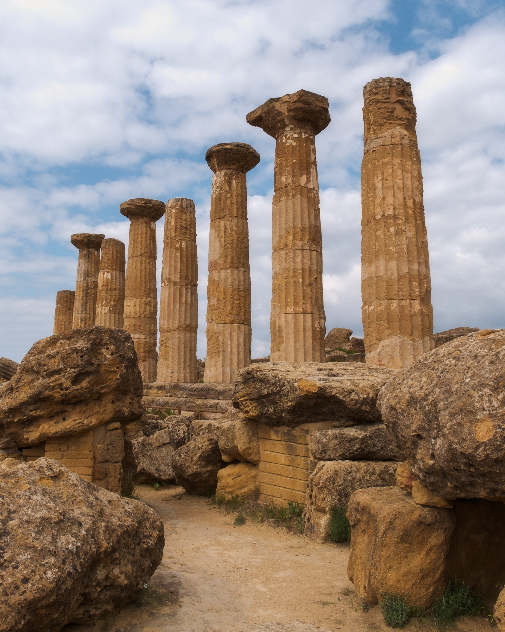 Inside Agrigento Monument Valley Sicily