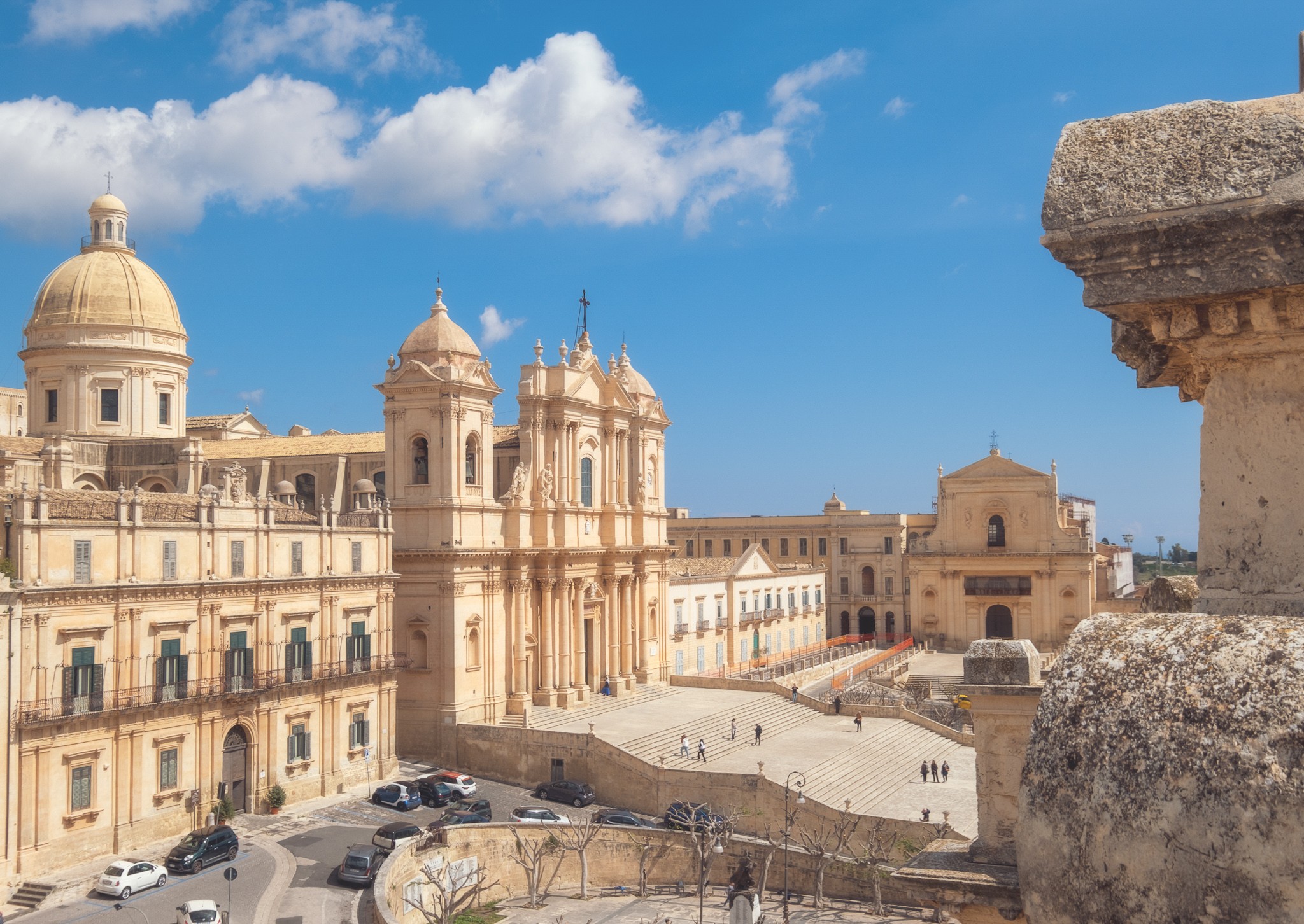 A beautiful day in grand Noto Sicily