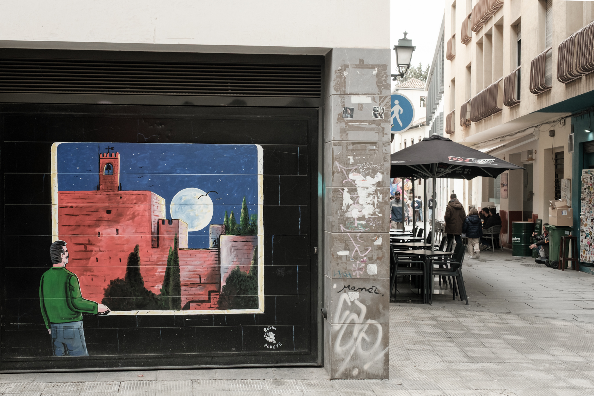 Daily life in Granada Andalusia