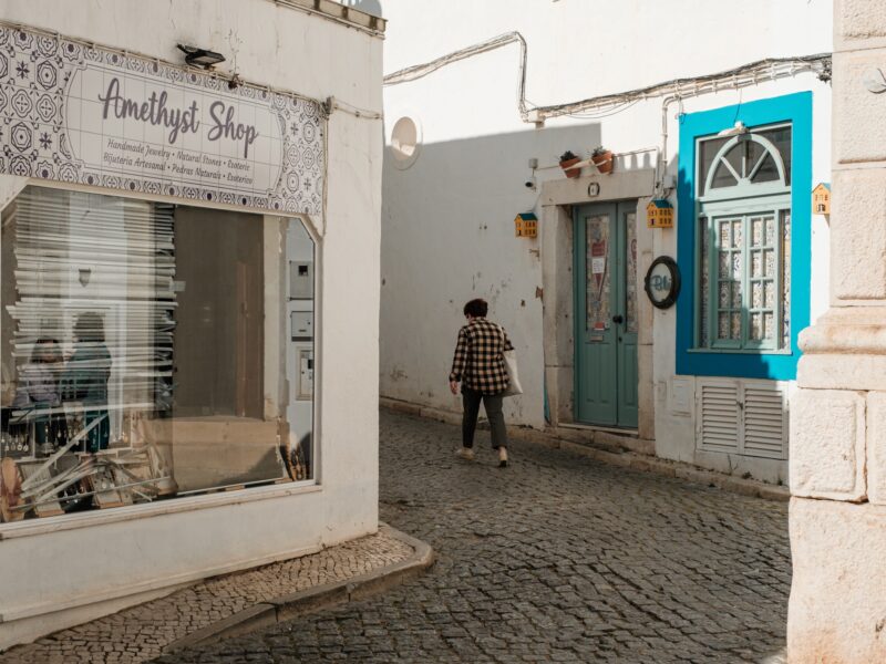Quiet streets of Lagos Algarve