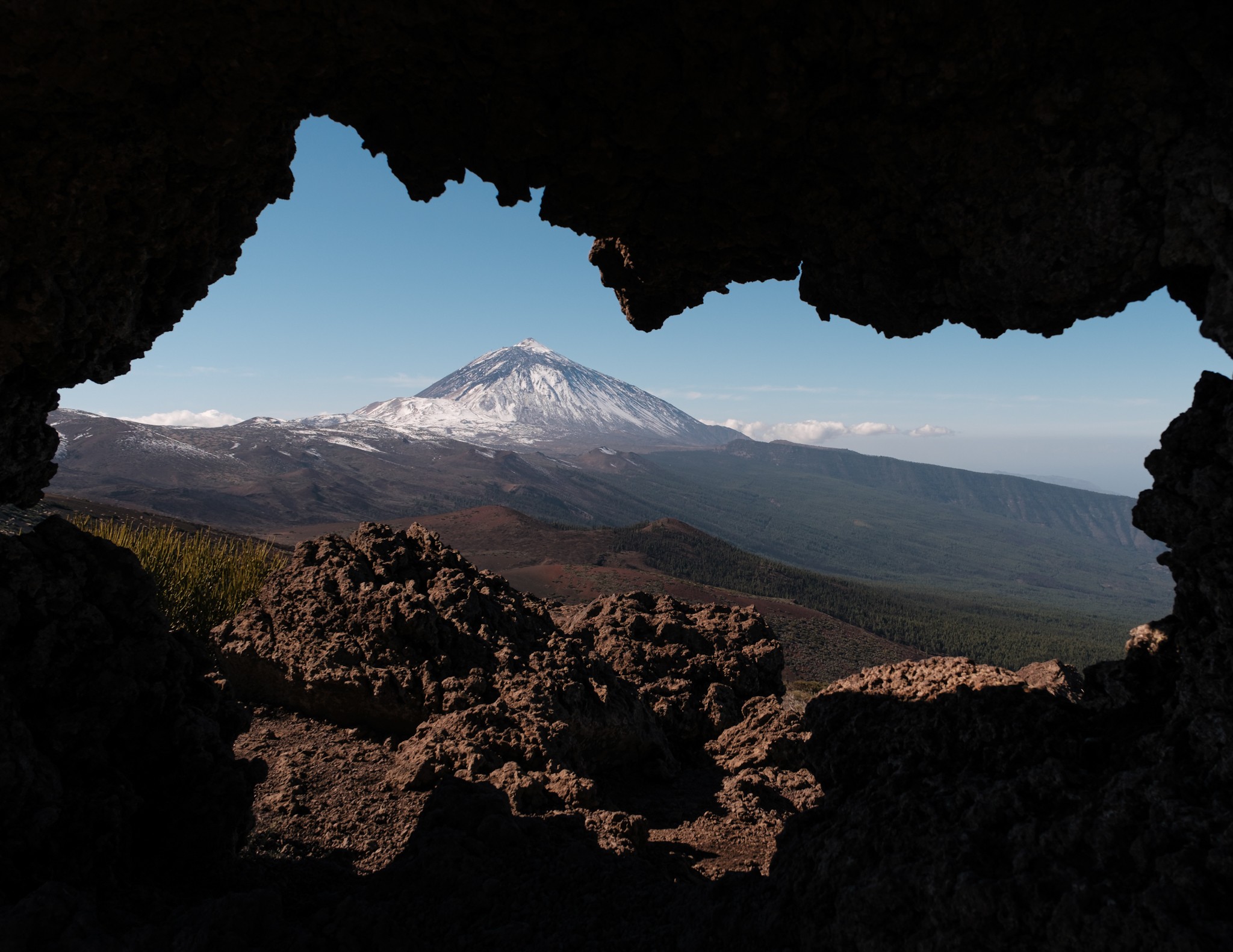 A special view of Teide Tenerife