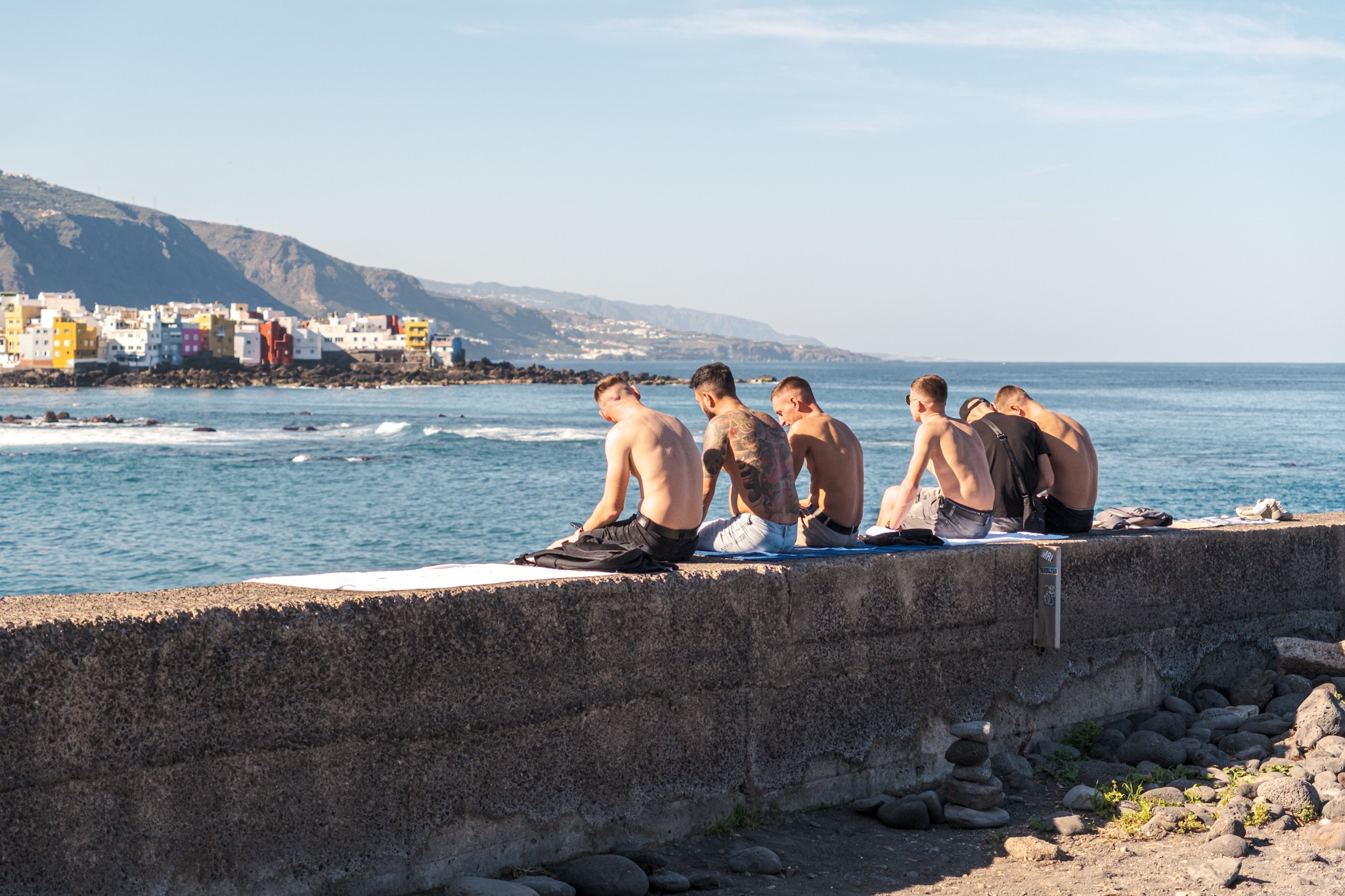 Slow days in Puerto de la Cruz in Tenerife